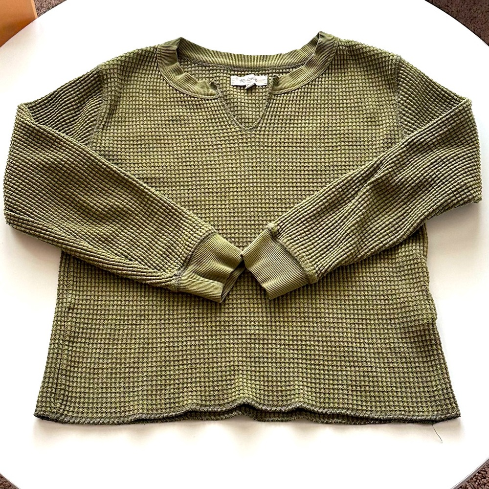 Madewell Olive Knit Sweater